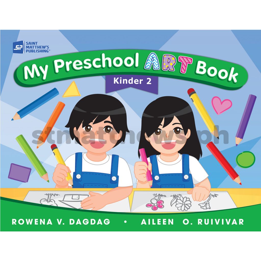 My Preschool Art Book Kinder 2 St. Matthew's Publishing Textbooks